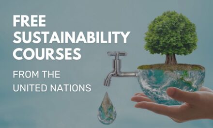 FREE Sustainability courses from the United Nations