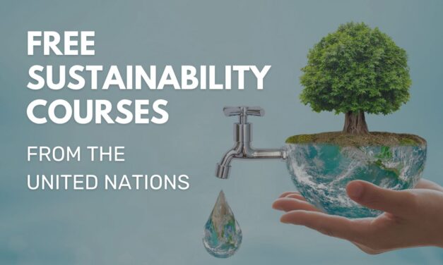 FREE Sustainability courses from the United Nations