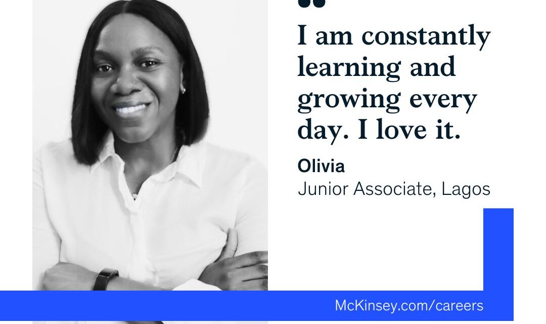 McKinsey Lagos Office is Hiring! Apply now!