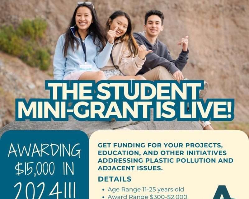 Student Mini Grants – Get funding for your projects and education!