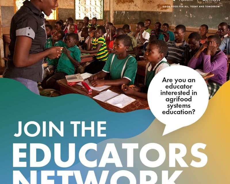 Introducing the World Food Forum Educators Network!