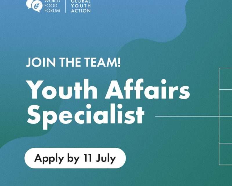 Join FAO: Youth Affairs Specialist Opportunity in Rome