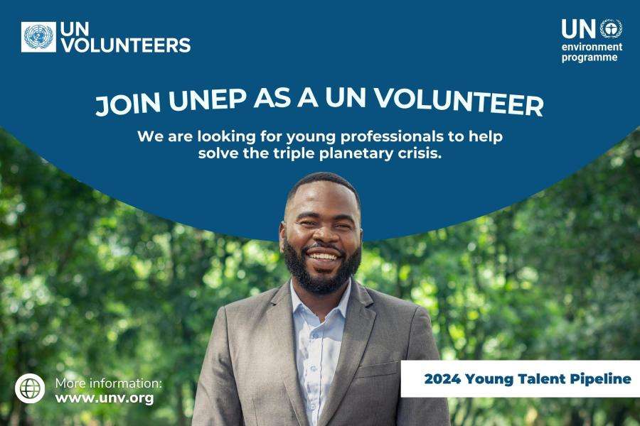 Job Opportunity! UNEP UNV Young Talent Pipeline Begins its Second Phase: Apply Now