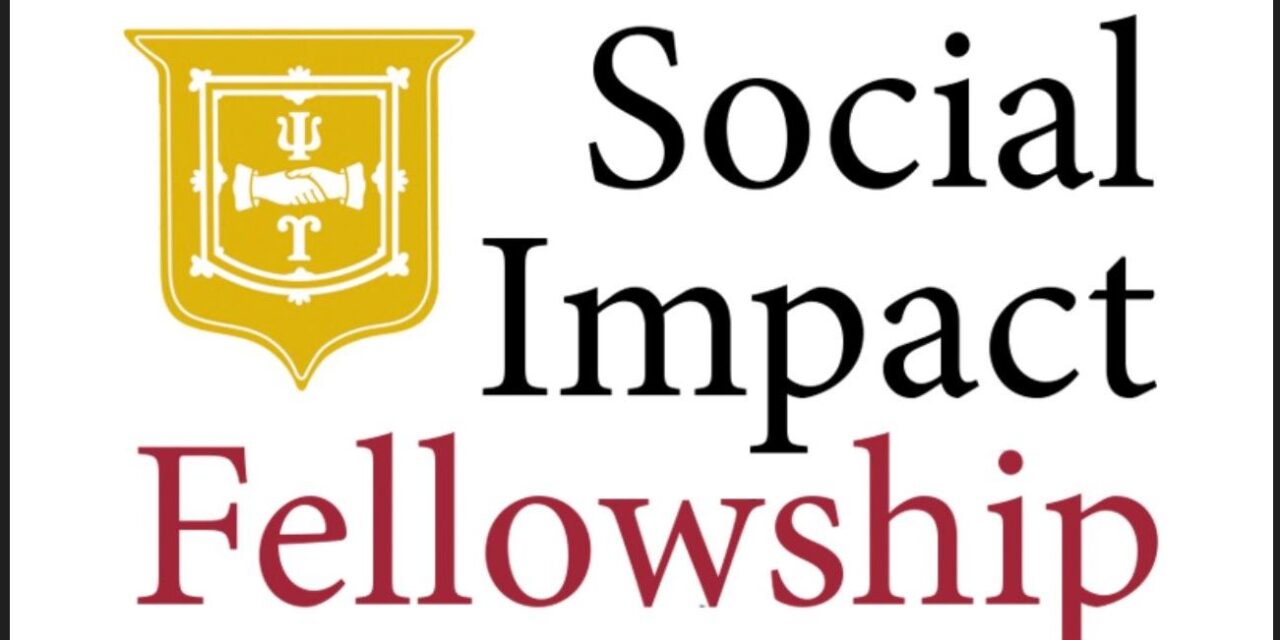 List of social impact fellowships open for applications!