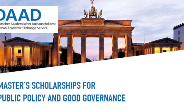 DAAD Helmut-Schmidt-Programme: Master’s Scholarships for Public Policy and Good Governance 2025