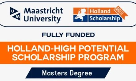 Maastricht University NL-High Potential Scholarship 2024 (Fully-funded Studies in the Netherlands)