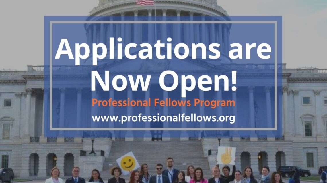 Call for Applications: U.S. Department of State Professional Fellows Program 2025