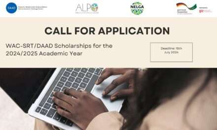 Call for Applications: WAC-SRT/DAAD Scholarships for the 2024/2025 Academic Year