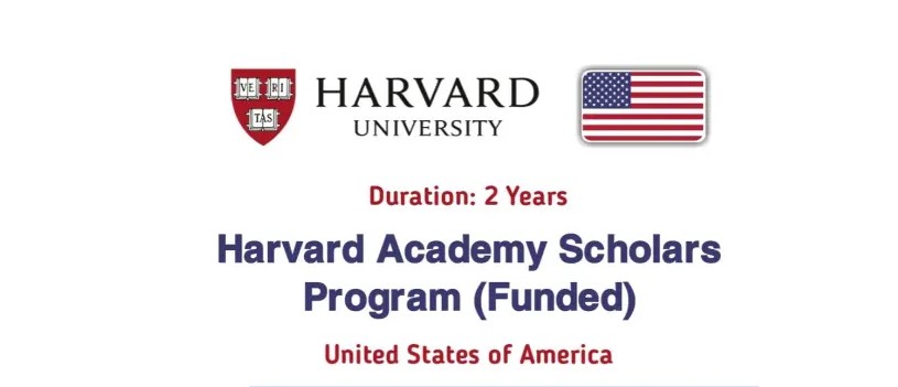 Harvard Academy Scholars Program 2023, USA (Fully-funded)