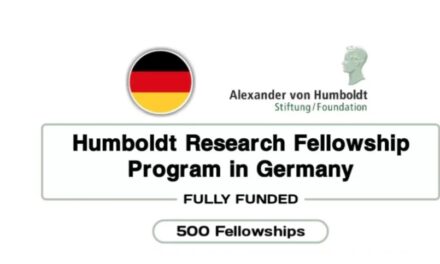 Humboldt Research Fellowship for postdoctoral and experienced researchers (Fully-funded scholarships)