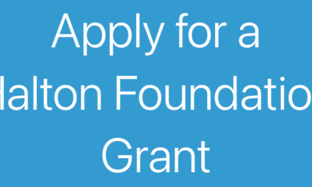 Apply for a Halton Foundation Grant