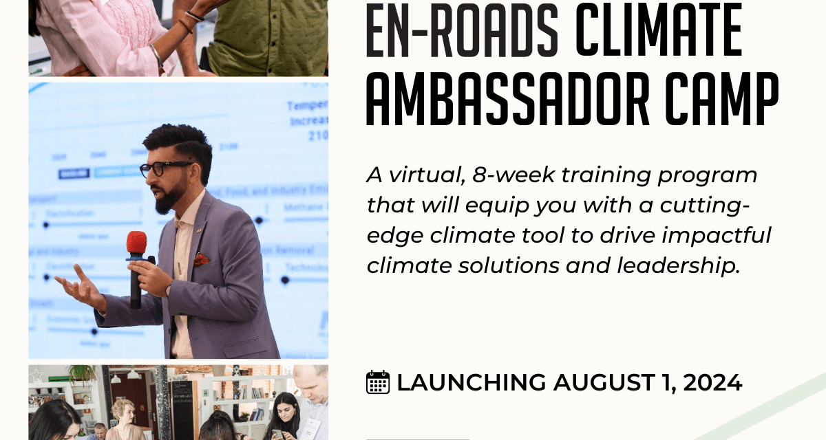 En-ROADS Climate Ambassador Camp