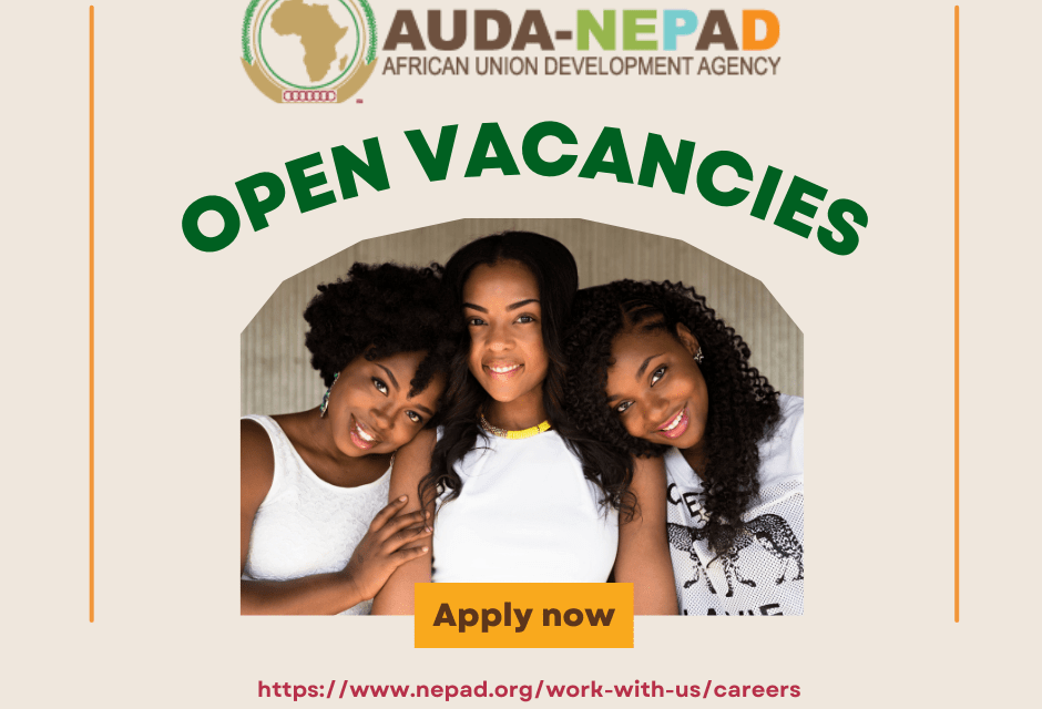 Career Opportunities with AUDA NEPAD: Jobs and Young Professionals Programme for Africans