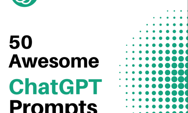 Ace Your Personal, Academic and Career Goals with ’50 Awesome ChatGPT Prompts’: Free Publication to Download