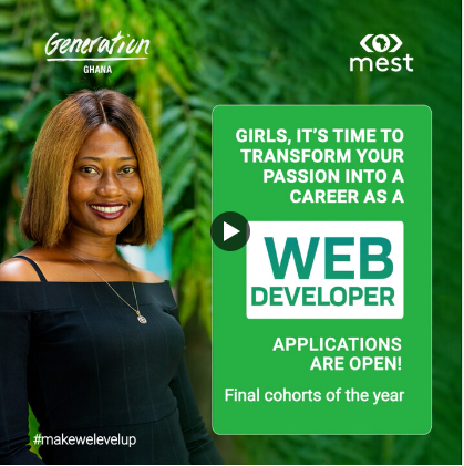 Jump-Start Your Career in Web Development with Generation Ghana (Free)