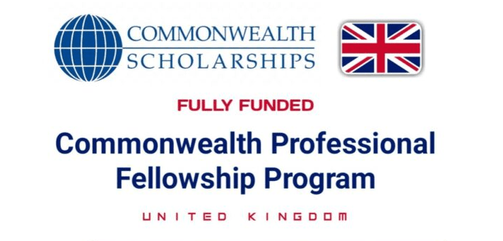 Commonwealth Professional Fellowships UK 2024-25(Fully-funded)